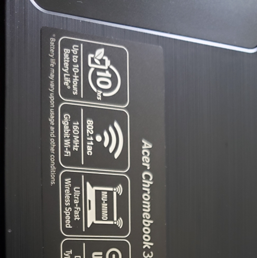 Acer Chromebook cb311-9h-c12a laptop - Picture 6 of 8